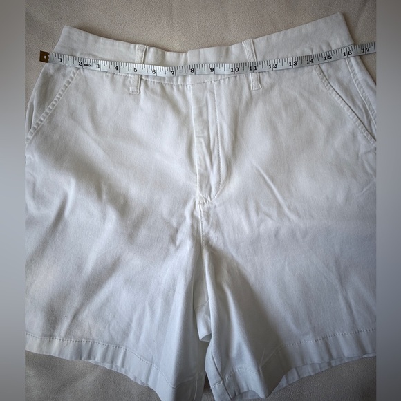 Anne Klein White Cotton Shorts Size 10 NWT (No Tags) - Picture 5 of 7